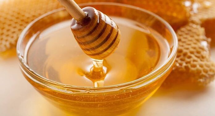 Honey, which is good for the eyes, reduces inflammation and improves vision