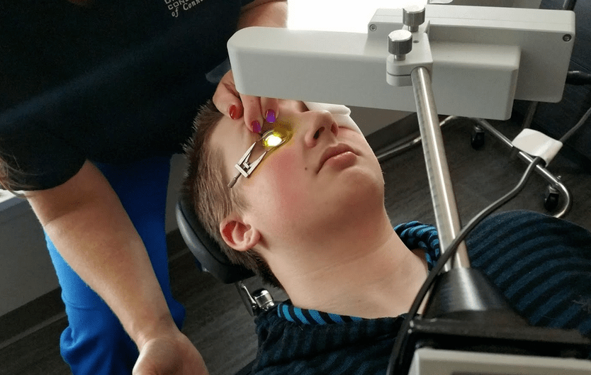 Cross-linking - corneal surgery for pathologies